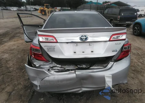 2012 Toyota Camry Hybrid Xle z USA, uszkodzony, nr VIN 4T1BD1FK4CU058178